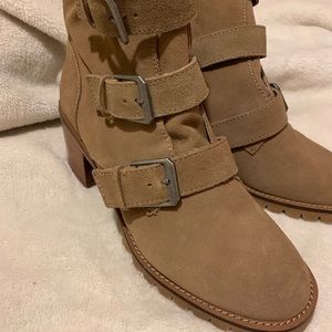 Crown vintage asisa motorcycle bootie Clearance